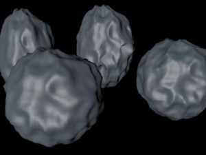 asteroids 3D Model