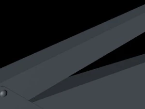 film slate clapper 3D Model