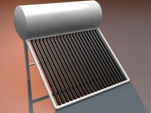 solar water heater 3D Model
