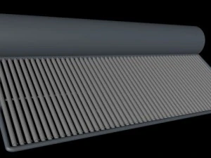 solar water heater 3D Model