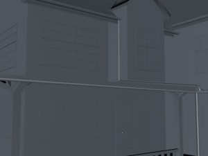 north american type garden state house Model 3D