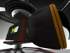 highend camera drone 3D Model