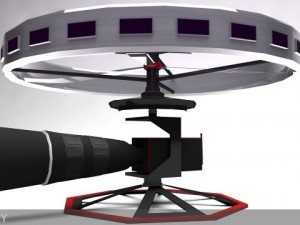 highend camera drone 3D Model