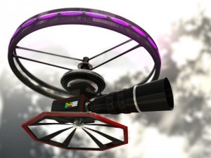 highend camera drone 3D Model