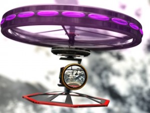 highend camera drone 3D Model