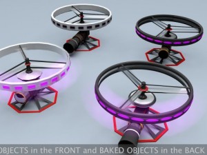 highend camera drone 3D Model