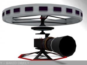 highend camera drone 3D Model