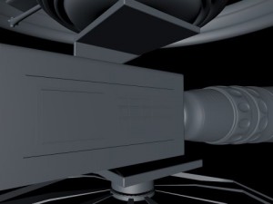 highend camera drone 3D Model