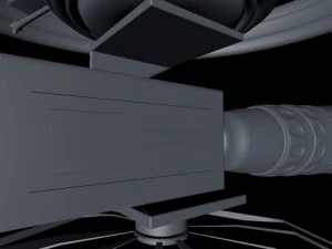 highend camera drone 3D Model