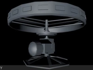highend camera drone 3D Model