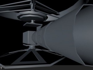 highend camera drone 3D Model