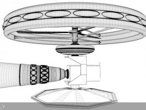 highend camera drone 3D Model