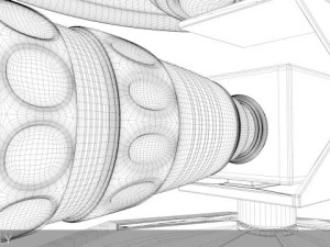 highend camera drone 3D Model