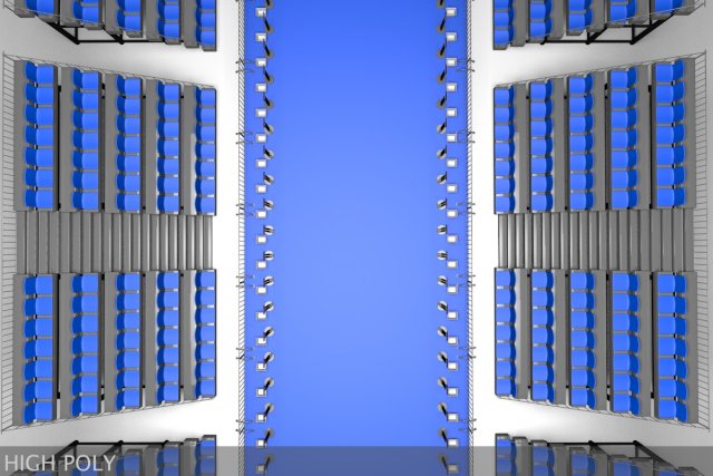 triathlon transition area 3D मॉडल .c4d .max .obj .3ds .fbx .stl .blend 