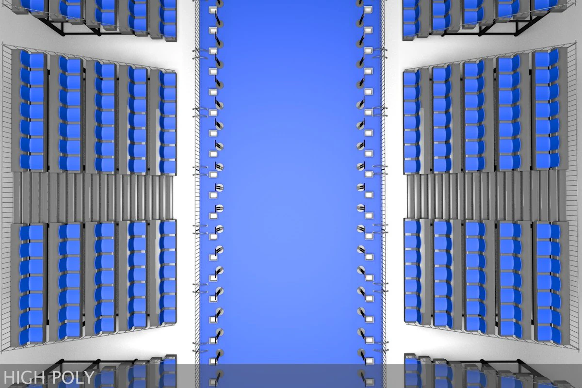 triathlon transition area 3D Model .c4d .max .obj .3ds .fbx .stl .blend 