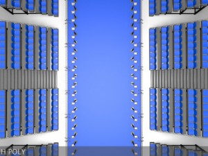triathlon transition area 3D Model