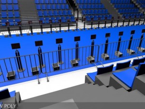triathlon transition area 3D मॉडल