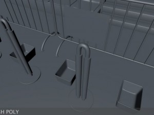 triathlon transition area 3D मॉडल
