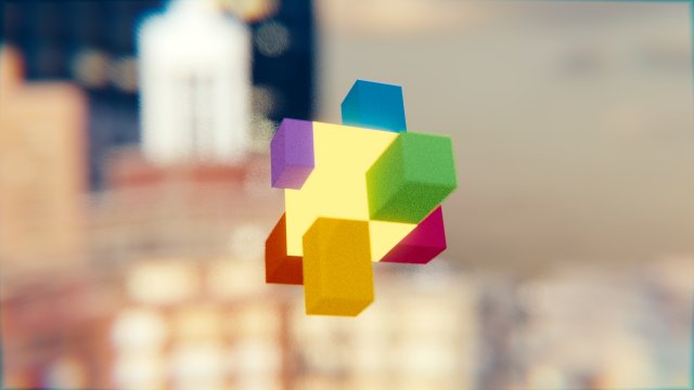 cool cubed audio visualizer 3D Model .c4d .max .obj .3ds .fbx .stl .blend 