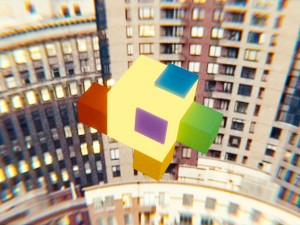cool cubed audio visualizer 3D Model
