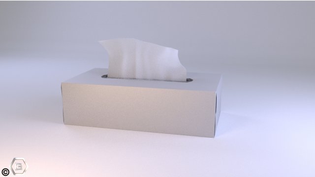 tissue box Model 3D .c4d .max .obj .3ds .fbx .stl .blend 