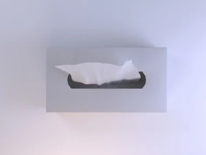 ティッシュボックス 3Dモデル