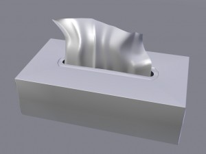 tissue box Model 3D