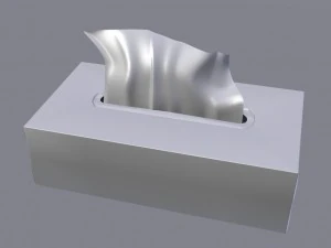 ティッシュボックス 3Dモデル