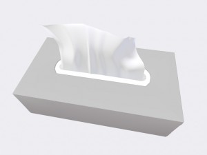 tissue box Model 3D