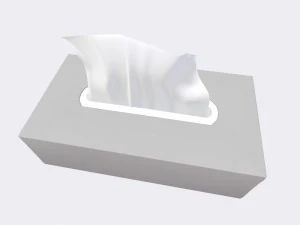 ティッシュボックス 3Dモデル