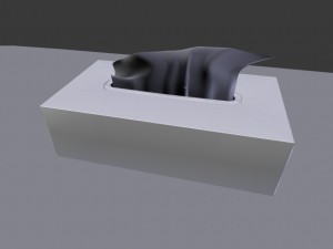 tissue box Model 3D