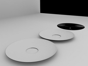 tea set Modello 3D