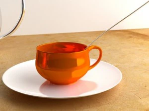 tea set 3D Model