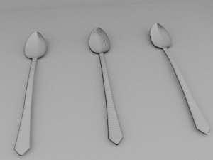 tea set Modello 3D