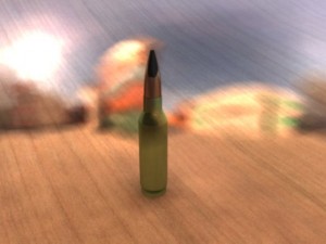 30 millimeter bullet 3D Model