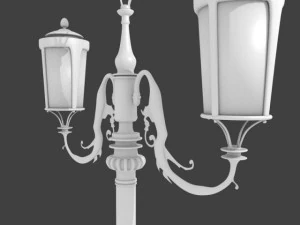lamp post 3D Model