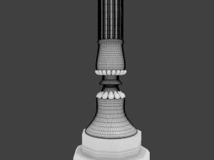 lamp post 3D Model