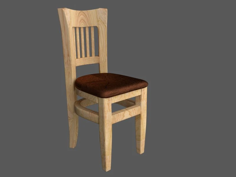 chair 3D Model .c4d .max .obj .3ds .fbx .stl .blend 