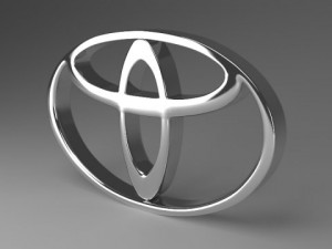 toyota logo Modèle 3D