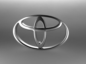 toyota logo 3D 모델