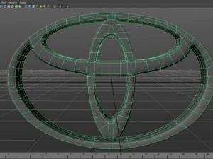 toyota logo 3D Model