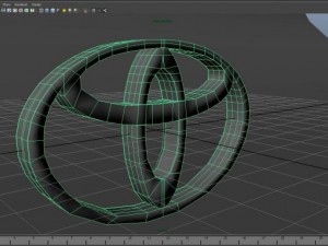 toyota logo 3D 모델