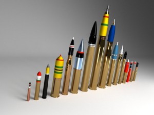 bullets collection 3D 模型