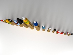 bullets collection 3D 模型