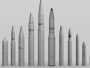 bullets collection 3D 模型