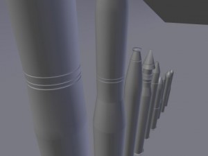 bullets collection 3D 模型