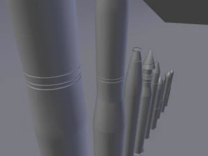 弾丸コレクション 3Dモデル