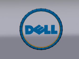 dell logo 3D Model