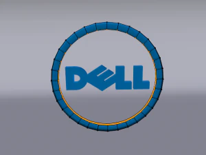 戴尔标志 3D 模型