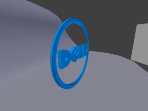 戴尔标志 3D 模型